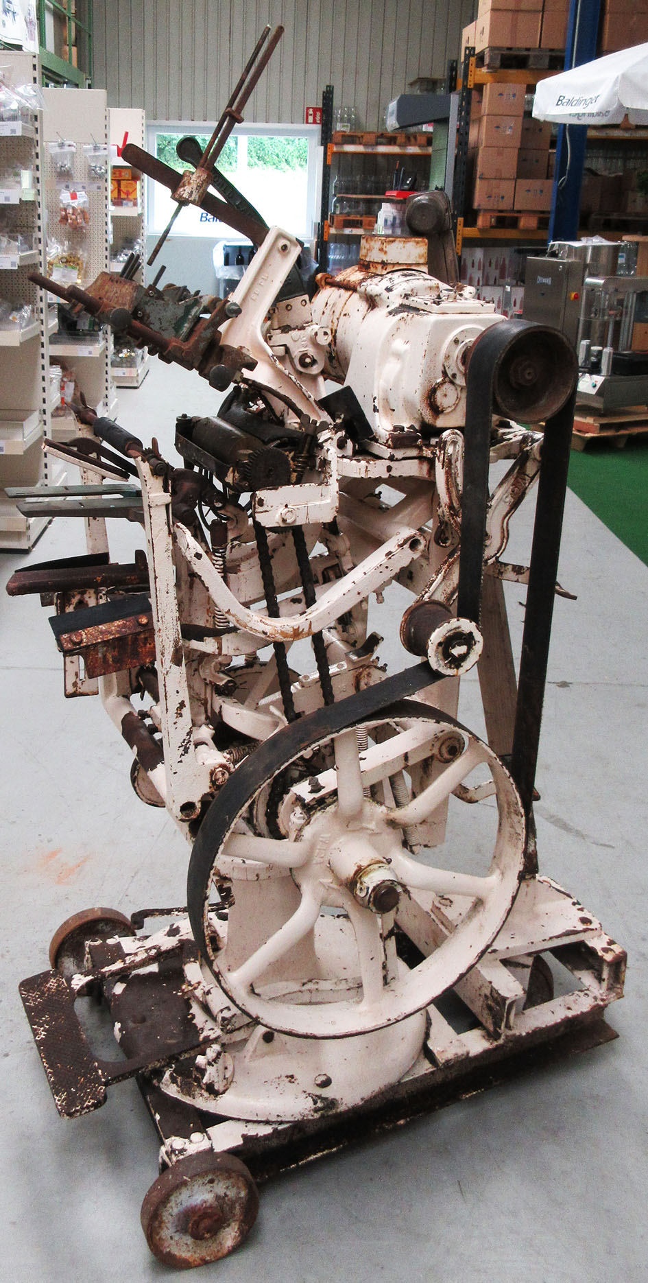 Etikettiermaschine von Economic Machinery Co., USA (Inv.nr. 6B-910)