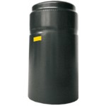 Vinilux-PVC-Schrumpfkapsel Ø 29 x 55 mm, schwarz  für BVS-28, 100 Stk.
