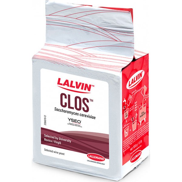 LALVIN CLOS, 0.5 kg Trocken-Reinzuchthefe 