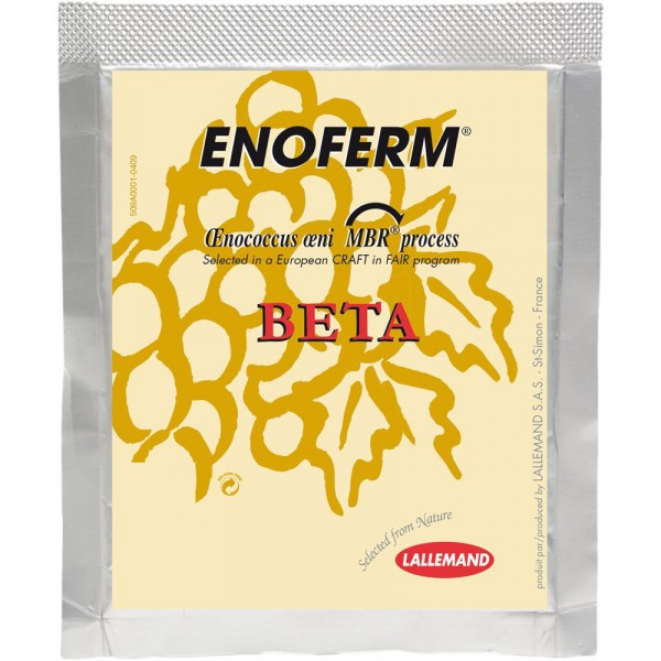 Enoferm BETA  2,5g 2.5 g für 2.5 hl Starterkultur Säureabbau
