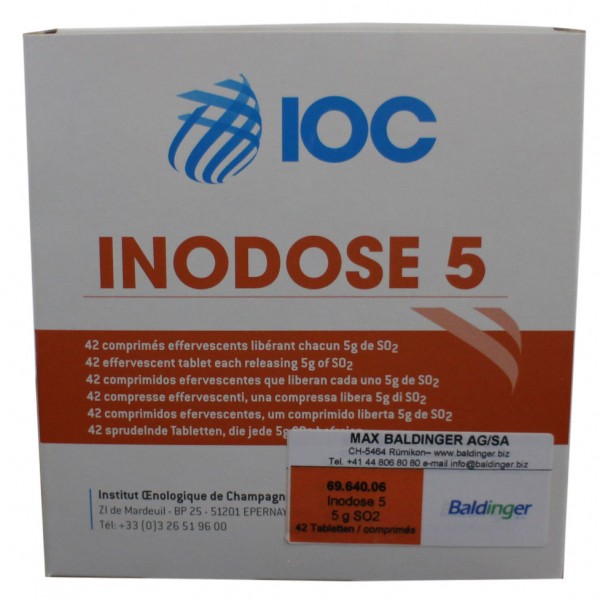 Inodose 5 (IOC) 5 g SO2, 42 Tabletten 