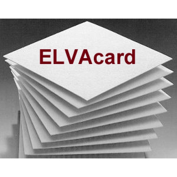 ELVAcard E5 40/40 cm Filterschichten