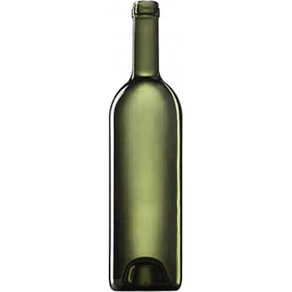 Bordeaux-Flasche 75 cl olive Bandmündung Øi 17.5 mm Exclusiv / SAP 23240