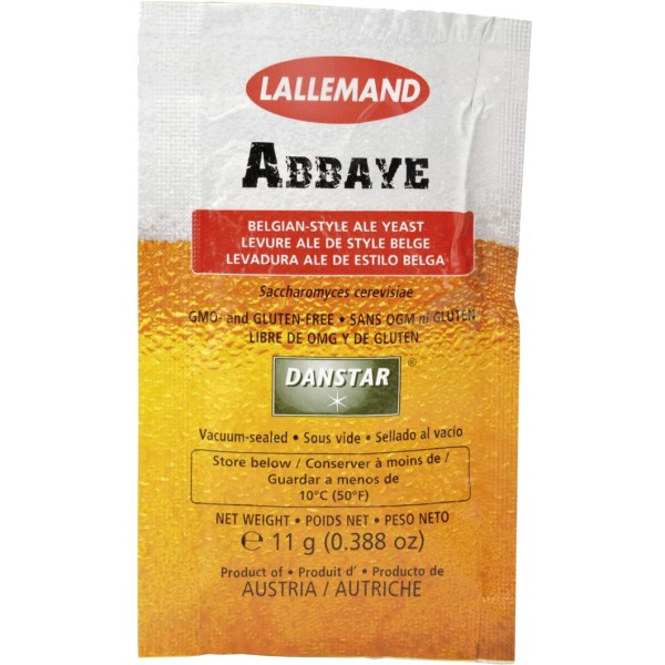 Lallemand Abbaye, 11 g Trocken-Reinzuchthefe obergärig, für 10 Liter Bier