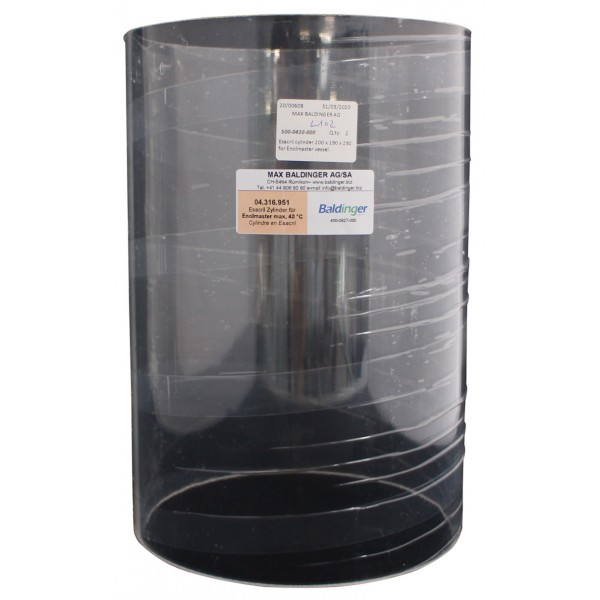 Esacril Zylinder für  Enolmaster, max 40 °C 200x190x292 mm
