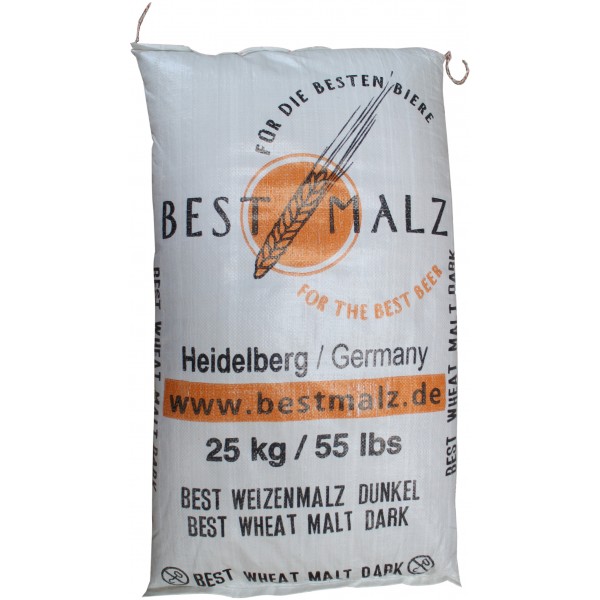 Weizenmalz EBC 16 - 20 BEST Weizen dunkel 25 kg 