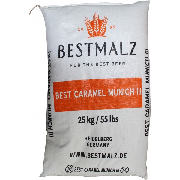 Caramelmalz EBC 131 - 200 BEST Caramel München III 25 kg