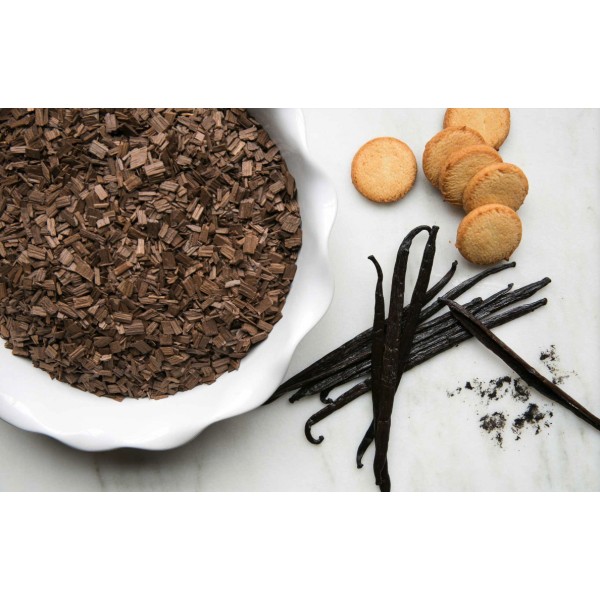 Holzchips 14 kg, 20 mm französische Eiche High Vanilla