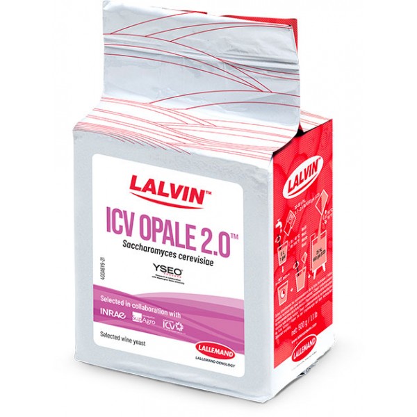 Lalvin ICV Opale 2.0, 0.5 kg Trocken-Reinzuchthefe Dosierung: 25-35 g / hl