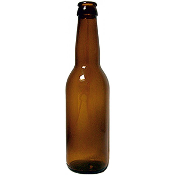 Bierflaschen Longneck 220g 33 cl braun / KK-26 Einweg/ Kleinpalette