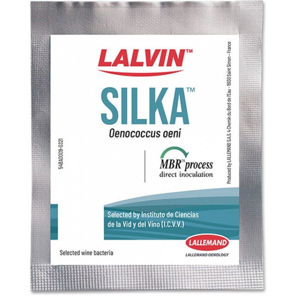 Lalvin SILKA 2.5 g für 2.5hl MBR  Starterkultur für den  biologischen Säureabbau