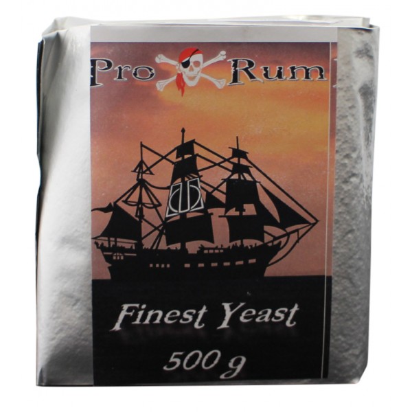 Pro Rum Finest, 500g Trocken-Reinzuchthefe 