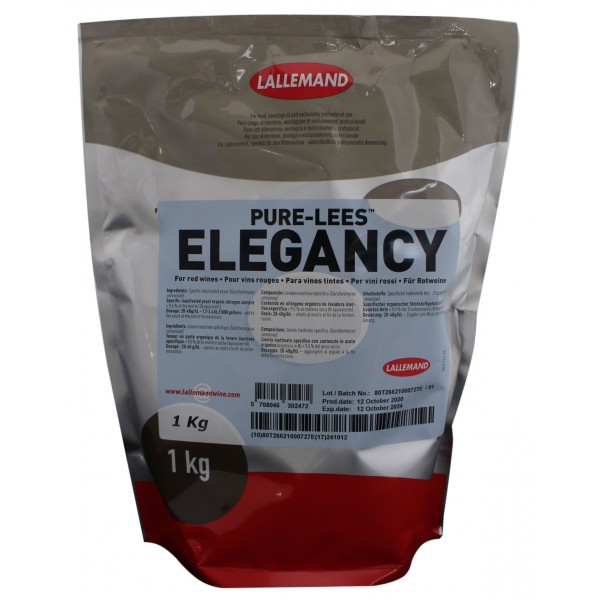 Pure-Lees ELEGANCY inaktivierte Hefe 20 - 40 g / hl, Paket à 1 kg