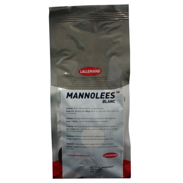 Mannolees Blanc 0.5 kg  Dosierung: 5 - 30 g / hl