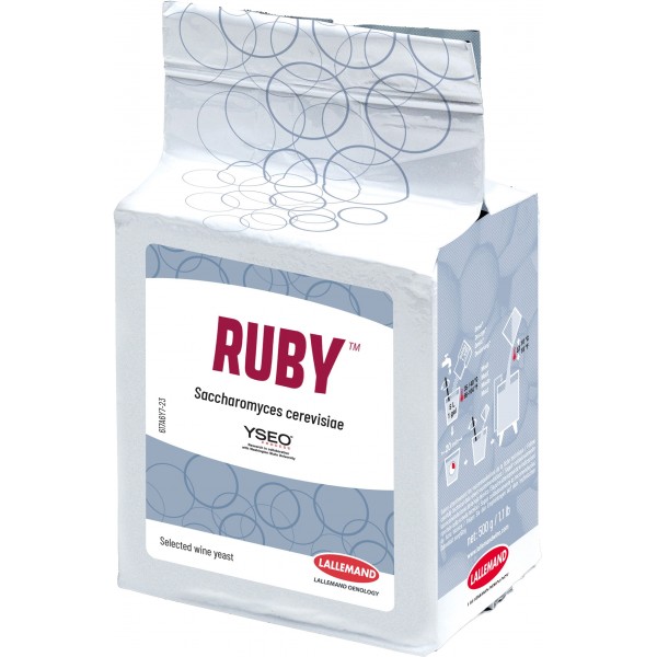 RUBY, 0.5 kg Trocken-Reinzuchthefe