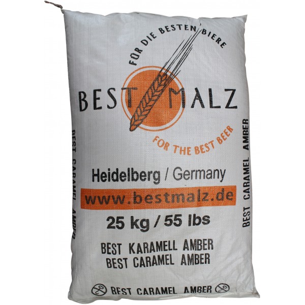 Caramelmalz EBC 61 - 80 BEST Caramel Amber 25 kg, MHD: 03.2024
