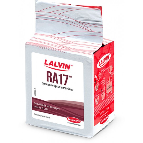 LALVIN RA-17 (Bourgorouge) 0.5 kg, Trocken-Reinzuchthef Dosierung 20-40 g / hl