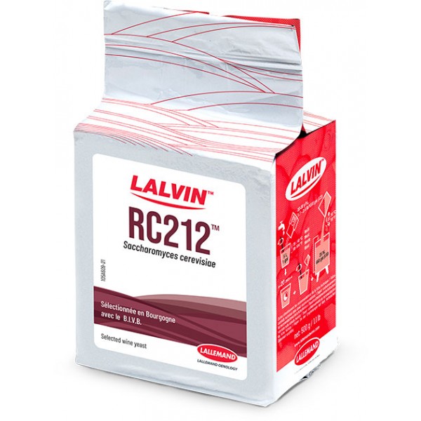 LALVIN RC 212, 0.5 kg Trocken-Reinzuchthefe Dosierung: 20-30 g / hl
