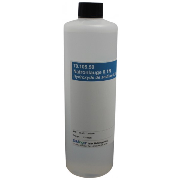 Natronlauge NaOH 0,1n 500 ml  ADR UN1824, 8, III