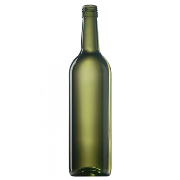 Weinflasche Bordeaux 70 cl BVS-28, feuille-morte SAP 23638