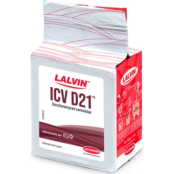 LALVIN ICV/D21, 0.5 kg Trocken-Reinzuchthefe 