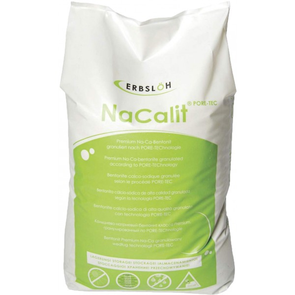 NaCalit® PORE-TEC Bentonit, 20 kg Beutel 