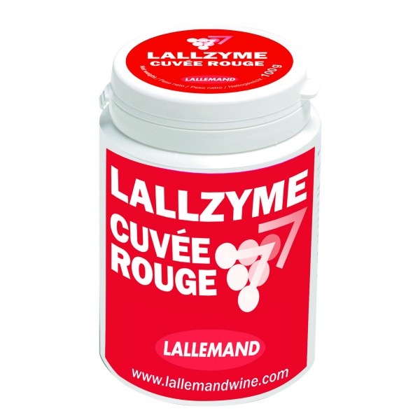 Lallzyme Cuvée Rouge 100 g, 2-3 g / hl Enzym für Rotwein 
