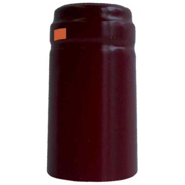 Schrumpfkapsel Vinilux (PVC) Ø 30.5 x 55 mm, bordeauxrot ca 5000 Stk./Karton